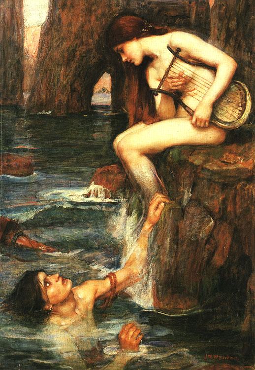John William Waterhouse The Siren